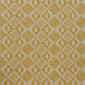 Lee Jofa Fabric Circles And Squares Ochre