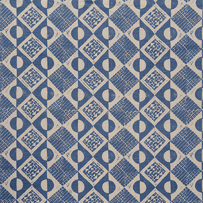 Lee Jofa Fabric Circles And Squares Azure
