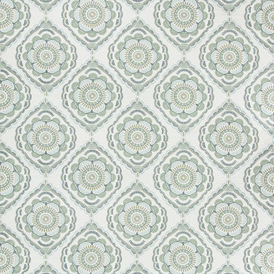 Lee Jofa Fabric Monterey Emb Sea Mist
