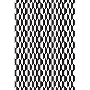 Cole & Son Fabric Tile Blk Wht