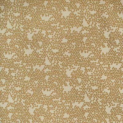 Kravet Fabric Dancing Leaves Gold