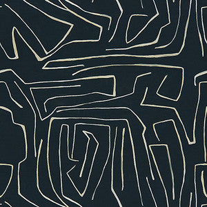 Lee Jofa Modern Fabric Graffito Onyx/Beige