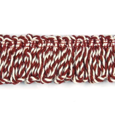 Parkertex Trim Rope Loop Fringe Red