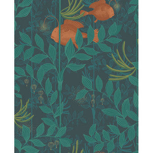 Cole & Son Wallpaper Nautilus Dark Green