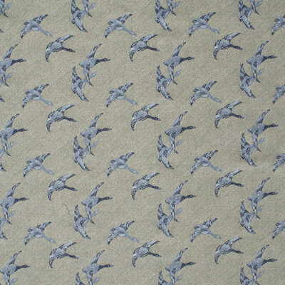 Mulberry Fabric Mallards Blue
