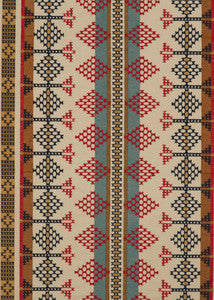 Mulberry Fabric Saddle Blanket Indigo/Red