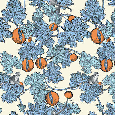 Cole & Son Wallpaper Frutto Proibito Hyacinth & Orange
