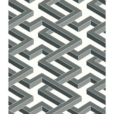 Cole & Son Wallpaper Luxor Black And White