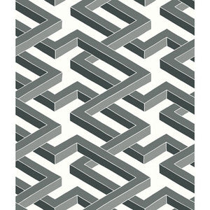 Cole & Son Wallpaper Luxor Black And White