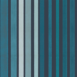 Cole & Son Wallpaper Carousel Stripe Blue