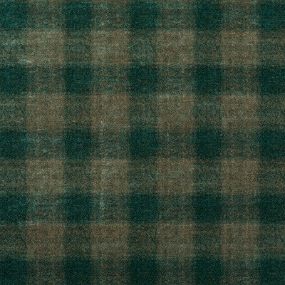 Mulberry Fabric Highland Check Teal