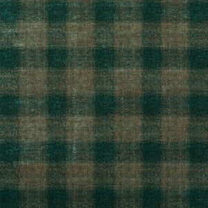 Mulberry Fabric Highland Check Teal
