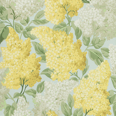 Cole & Son Wallpaper Lilac Lemon/Olive/Prm Blue
