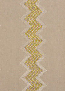 G P & J Baker Fabric Farley Stripe Gilt
