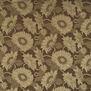 Mulberry Fabric Sunflower Weave Ochre