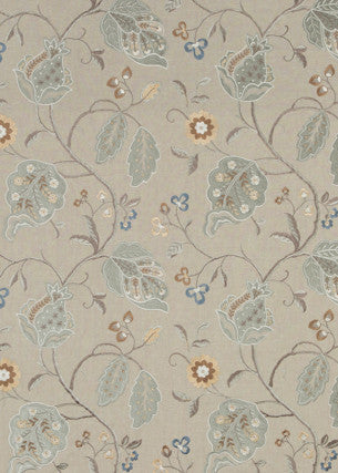 G P & J Baker Fabric Calthorpe Aqua