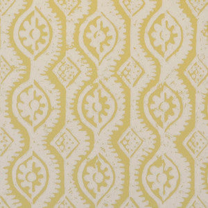 Lee Jofa Wallpaper Small Damask Yellow