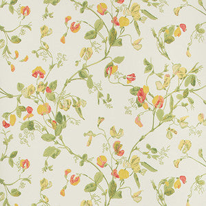 Cole & Son Wallpaper Sweet Pea Pink & Yellow