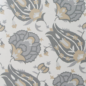 G P & J Baker Wallpaper Turkish Flower Dove/Stone