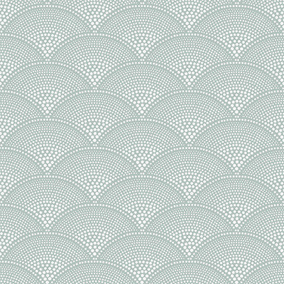 Cole & Son Wallpaper Feather Fan Print Room Blue