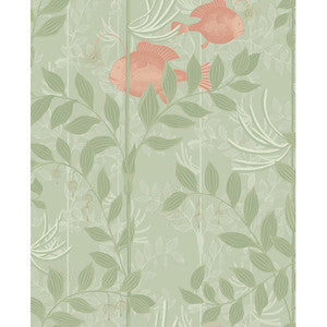 Cole & Son Wallpaper Nautilus Soft Green