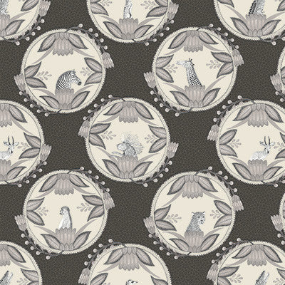 Cole & Son Wallpaper Ardmore Cameos Black & White