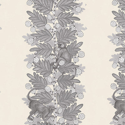 Cole & Son Wallpaper Acacia Grey & White