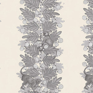 Cole & Son Wallpaper Acacia Grey & White