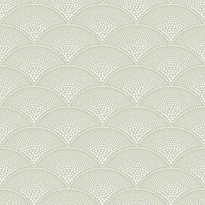 Cole & Son Wallpaper Feather Fan Old Olive