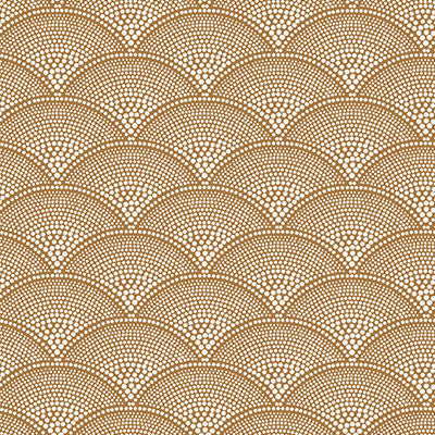 Cole & Son Fabric Feather Fan Crm Gingr
