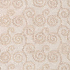 Groundworks Fabric Filigree Sheer Cream