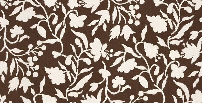 Groundworks Fabric Soemba Shadow Chocolate
