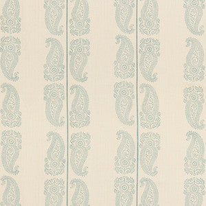 G P & J Baker Fabric Cromer Paisley Aqua