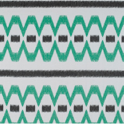 Gaston Y Daniela Fabric Lampedusa Onyx/Verde Menta