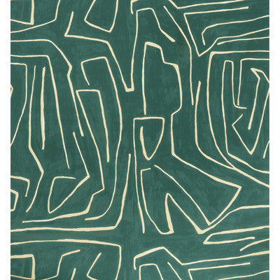 Groundworks Wallpaper Graffito Teal/Pearl