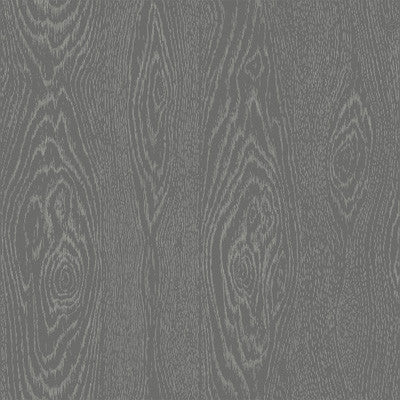 Cole & Son Wallpaper Wood Grain Black And Silver