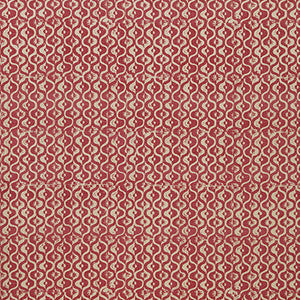 Lee Jofa Fabric Small Medallion Berry