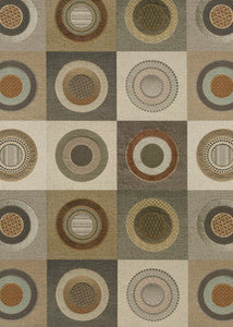 Mulberry Fabric Dress Circle Linen Warm Grey