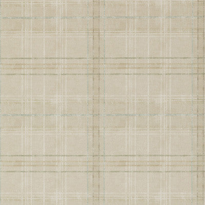 Mulberry Wallpaper Shetland Plaid Stone