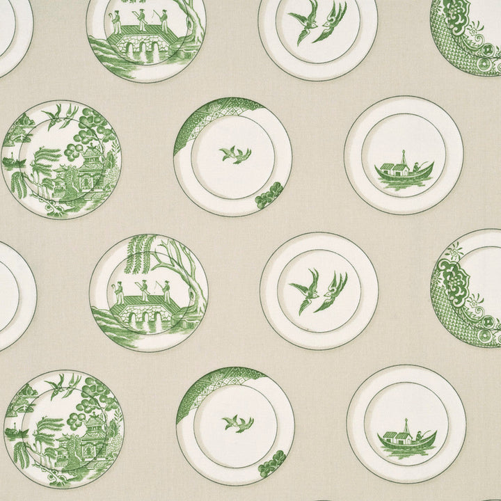 Baker Lifestyle Fabric Porcelain Green