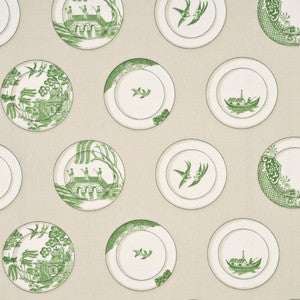Baker Lifestyle Fabric Porcelain Green