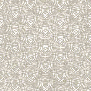 Cole & Son Wallpaper Feather Fan Taupe