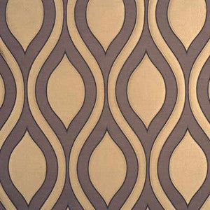 Mulberry Fabric Galahad Silk Copper/Nutmeg