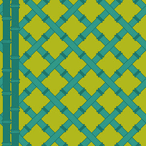 Gaston Y Daniela Wallpaper Trellis Lima/Esmeralda