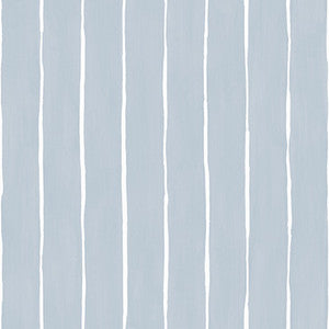 Cole & Son Wallpaper Marquee Stripe Pale Blue