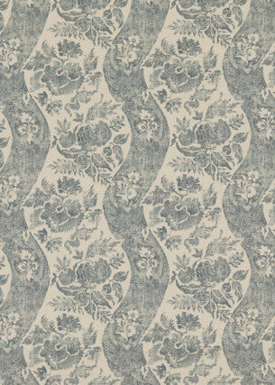 G P & J Baker Fabric Caldbeck Soft Blue