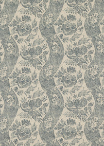 G P & J Baker Fabric Caldbeck Soft Blue