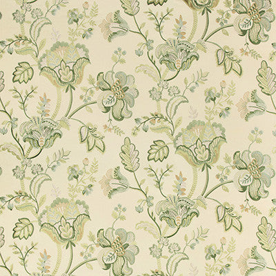 Lee Jofa Fabric Bradford Emb Greenery