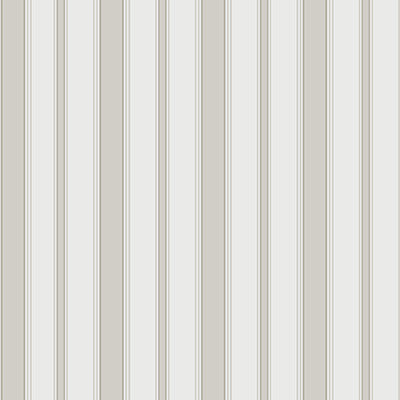 Cole & Son Wallpaper Cambridge Stripe Stone+White