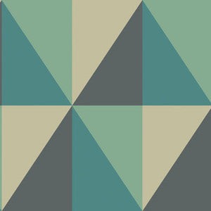 Cole & Son Wallpaper Apex Grand Teal